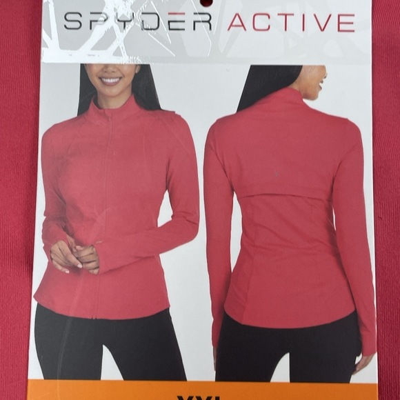 Spyder Tops - Spyder Womens XXL Activewear Jacket Pink d1110